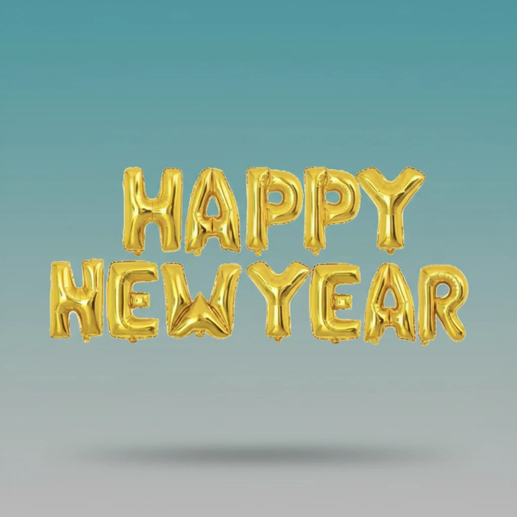 Balloons Happy New Year by Gifthubmart