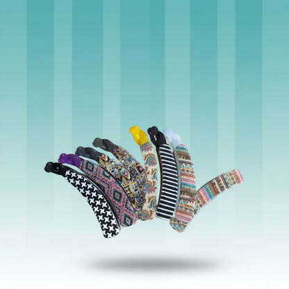 Banana Clutcher Geometric Design by Gifthubmart