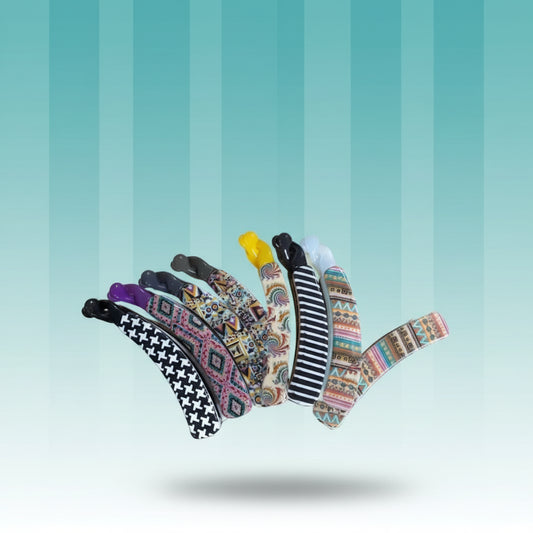 Banana Clutcher Geometric Design by Gifthubmart