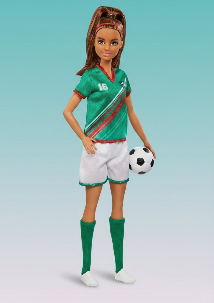 Barbie Soccer Player- Mattel 3+ by Gift Hub Mart
