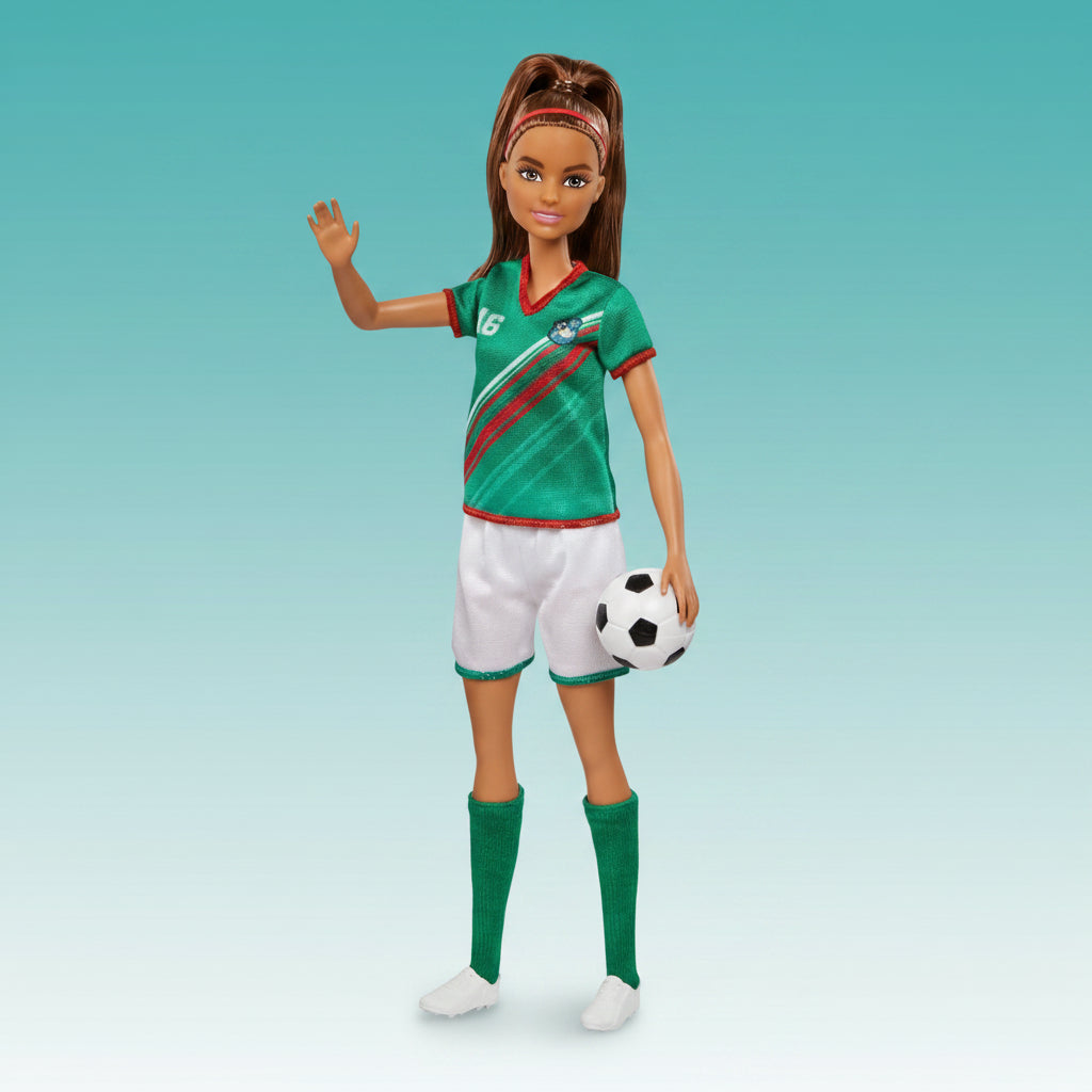 Barbie Soccer Player- Mattel 3+ by Gift Hub Mart