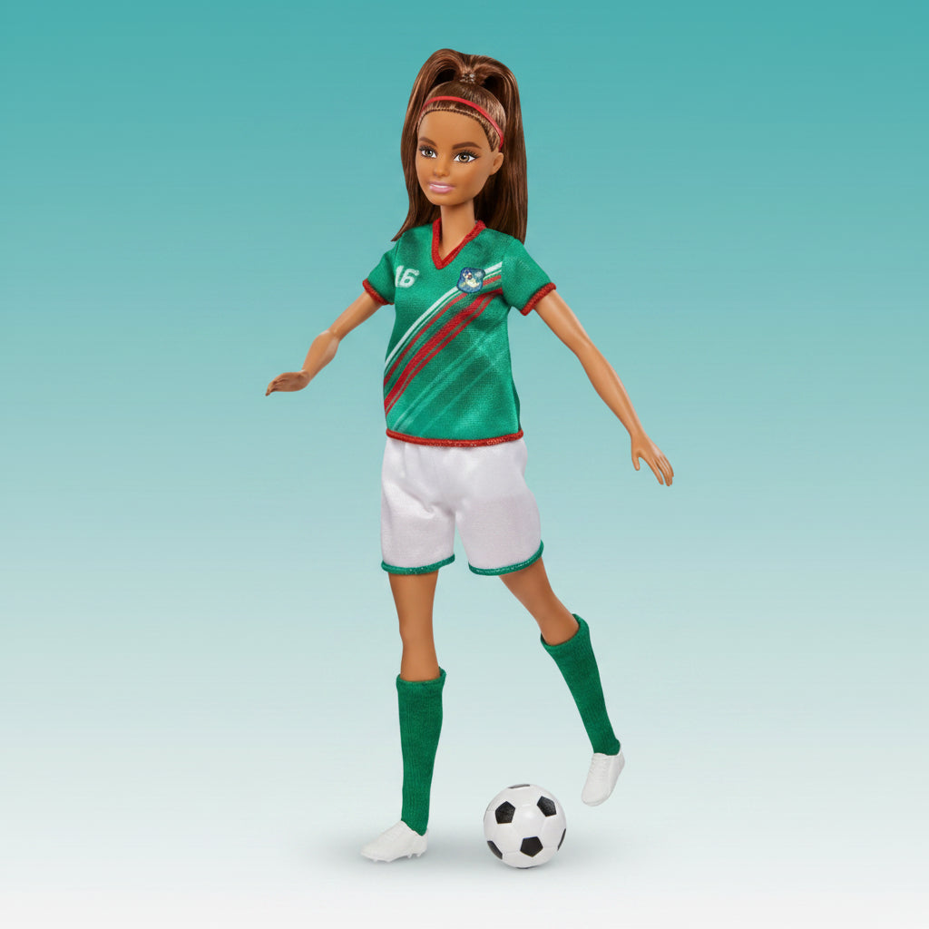 Barbie Soccer Player- Mattel 3+ by Gift Hub Mart