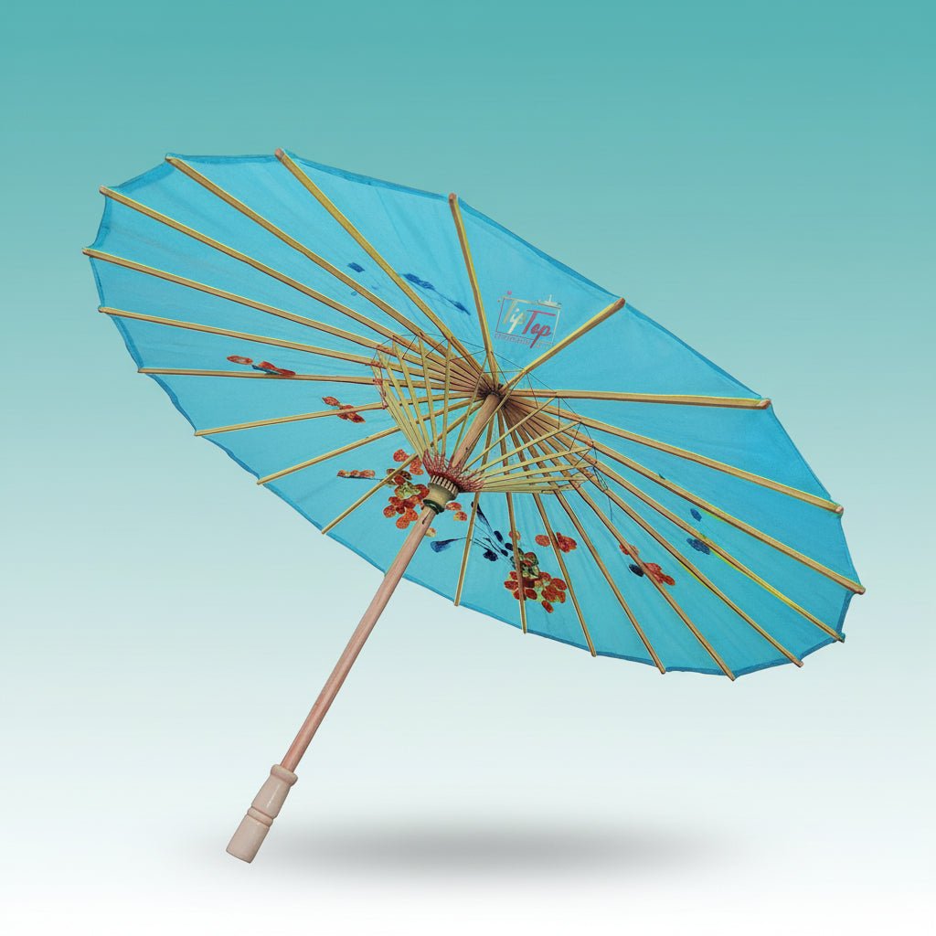Big Colouring Japanese Umbrella Wagasa by Gifthubmart
