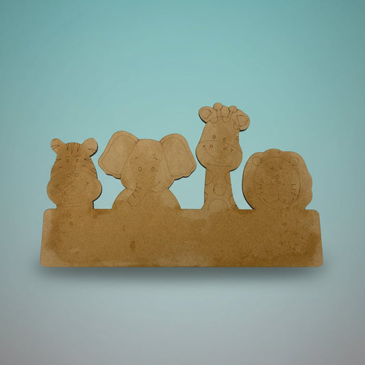 Big MDF Cutout 4 Animal DIY by Gift Hub Mart