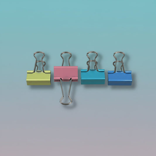 Binder Clip Colourful - Gift Hub Mart