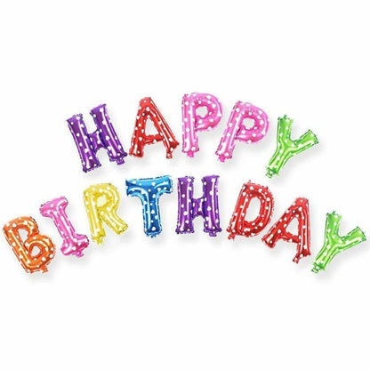 Birthday Foil Balloon 16" Multicolour by Gifthubmart
