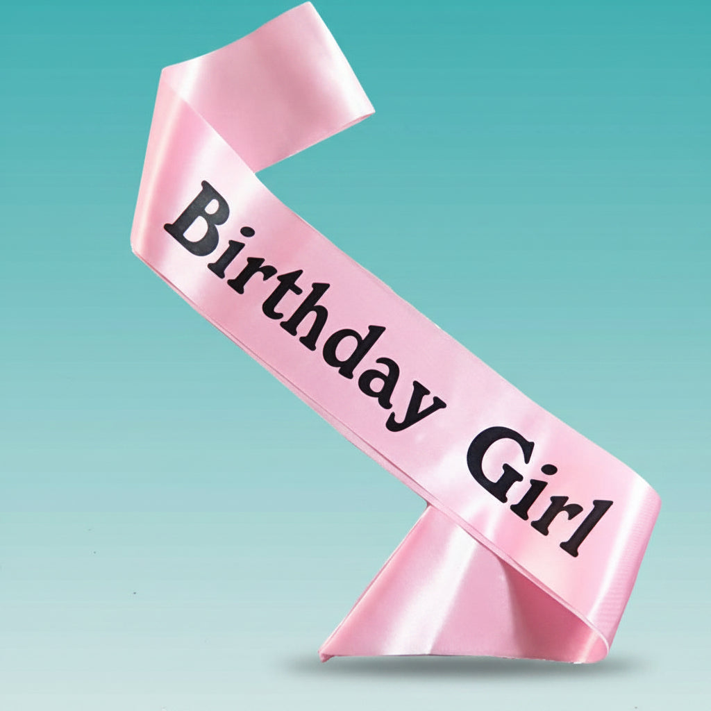Birthday Girl Sash by Gifthubmart