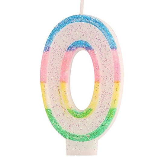 Birthday Number Candle 0 by Gifthubmart