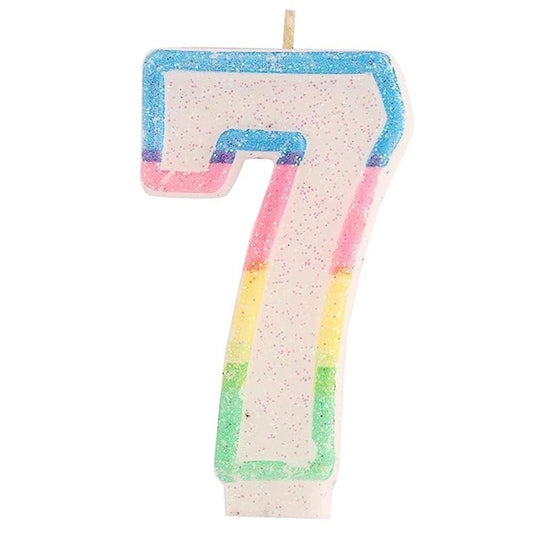 Birthday Number Candle 7 by Gifthubmart
