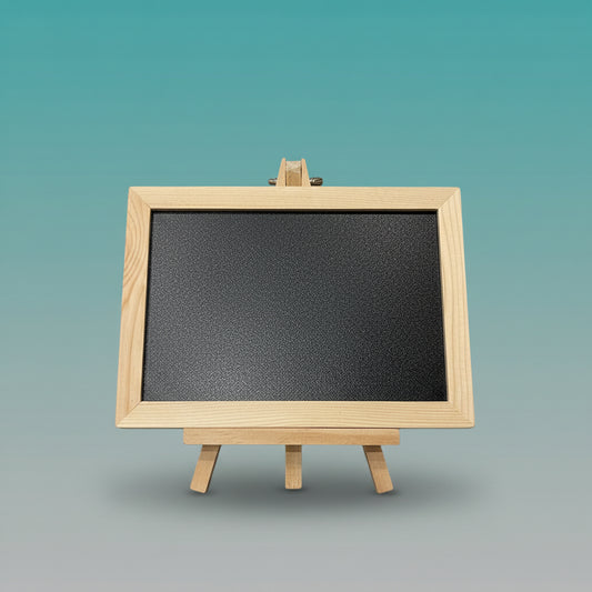 Black Canvas with Easel by Gifthubmart