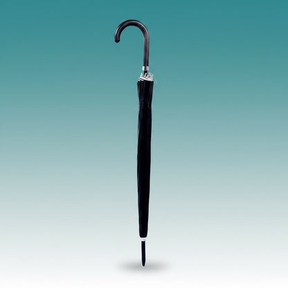 Black Long Umbrella Big 36 Inch by Gifthubmart