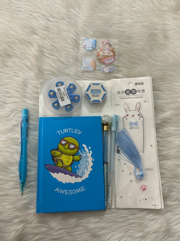 Blue Turtley Combo Set by Gift Hub Mart