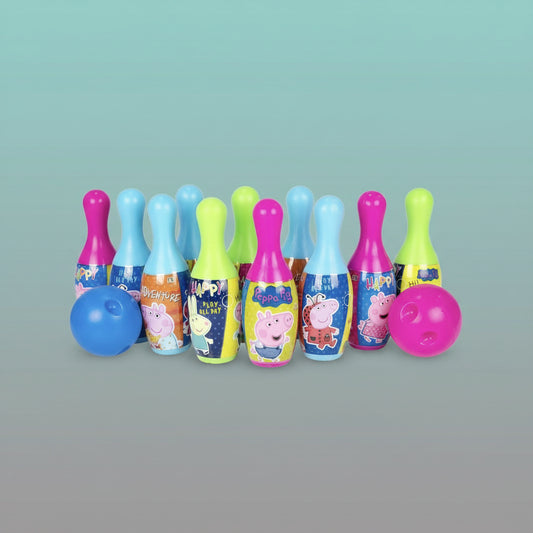 Bowling Play Set Peppa Pig 3+ by Gift Hub Mart