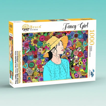 Brain Tree Fancy Girl 1000 Pcs Puzzle 14+ by Gifthubmart