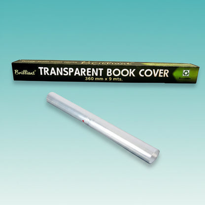 Brilliant Transparent Book Cover by Gifthubmart