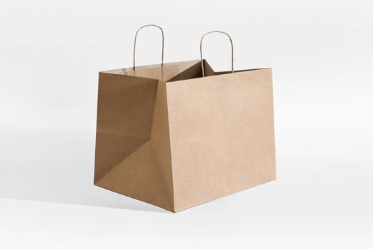 Brown Paper Bag 11x10 by Gifthubmart