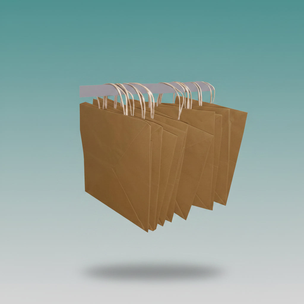 Brown Paper Bag 11x10 by Gifthubmart