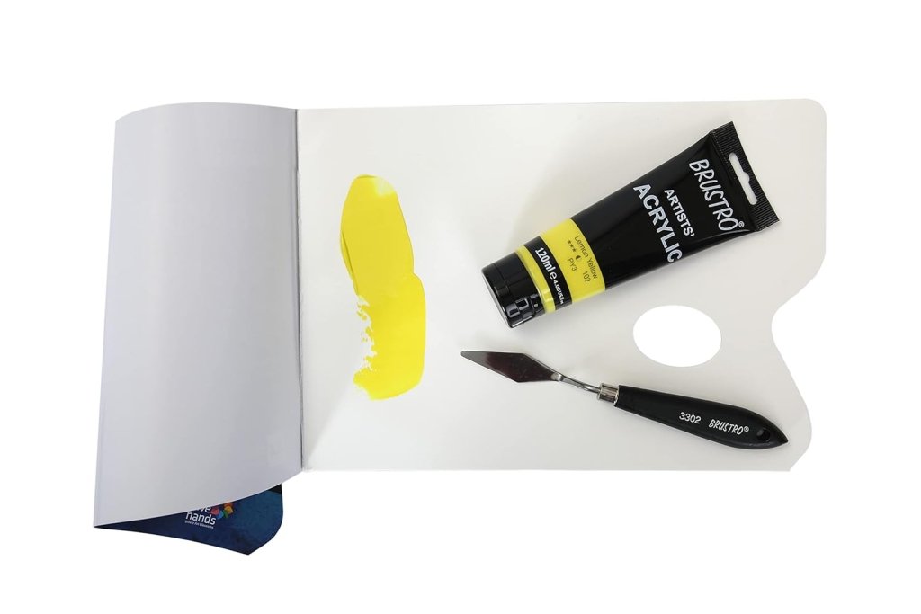 Brustro Artists Acrylic Tube Lemon Yellow 120ml by Gifthubmart