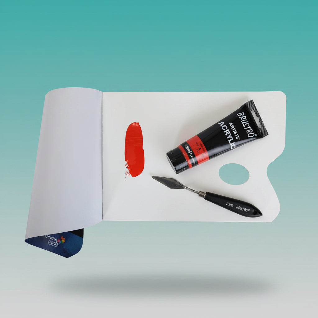 Brustro Artists Acrylic Tube Vermillion 120ml by Gifthubmart