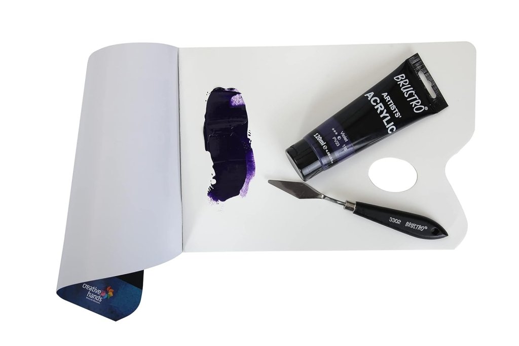Brustro Artists Acrylic Tube Violet 120ml by Gifthubmart