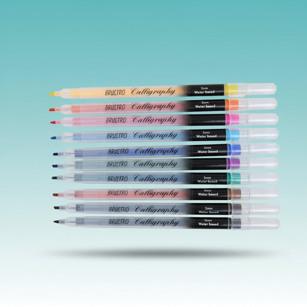 Brustro Calligraphy Pen (Set of 12) by Gifthubmart