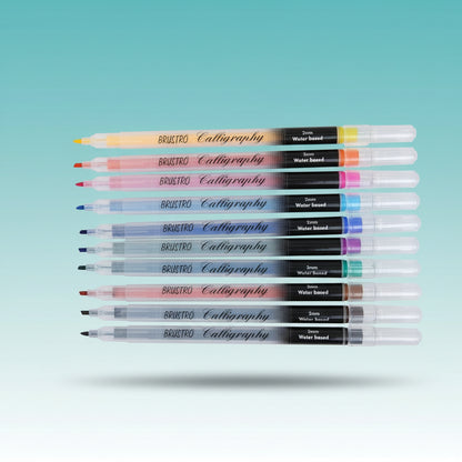 Brustro Calligraphy Pen (Set of 12) by Gifthubmart
