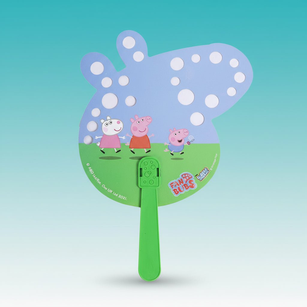 Bubble Magic Fan Bups Peppa Pig by Gifthubmart
