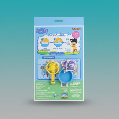Bubble Magic Fan Bups Peppa Pig by Gifthubmart
