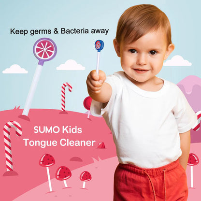 Buds Buddy Sumo Kids Tongue Cleaner