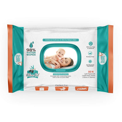 Buds Buddy Wet Wipes 80 by Gifthubmart