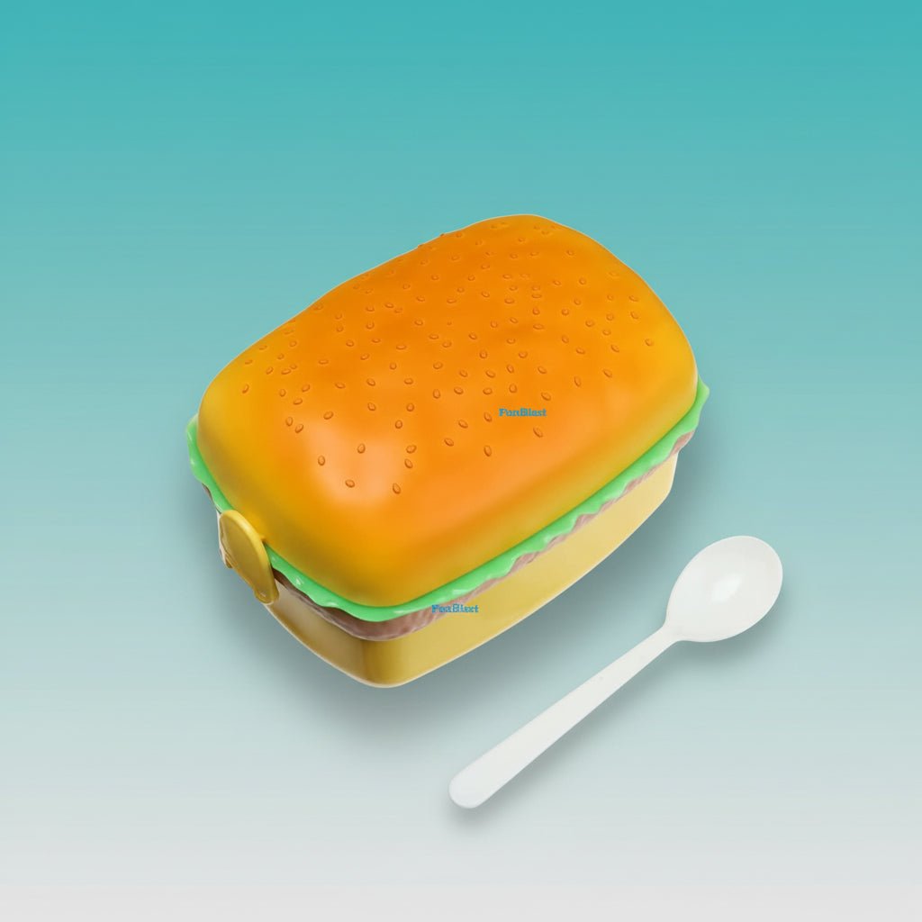Burger Lunch Box Rectangle by Gifthubmart