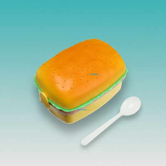 Burger Lunch Box Rectangle by Gifthubmart