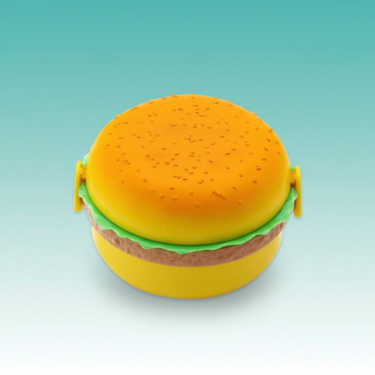 Burger Lunch Box Round by Gifthubmart