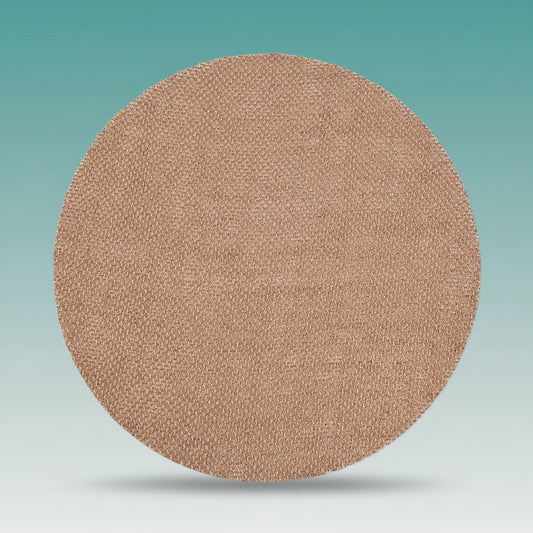 Burlap Round Pcs - 35 mm by Gifthubmart