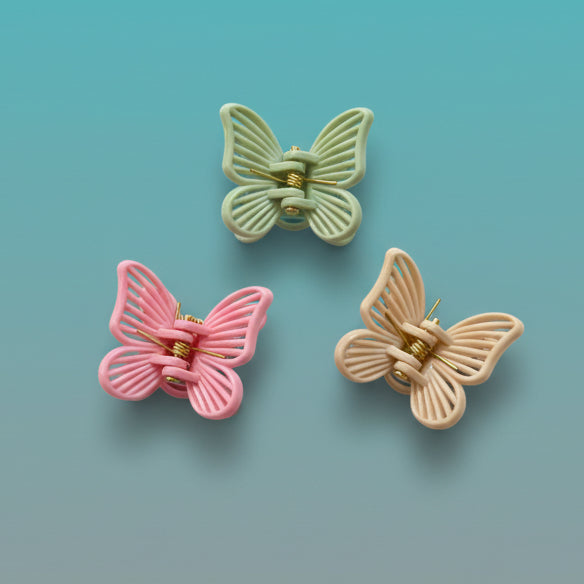 Butterfly Clutcher Set Of 3- Small by Gift Hub Mart