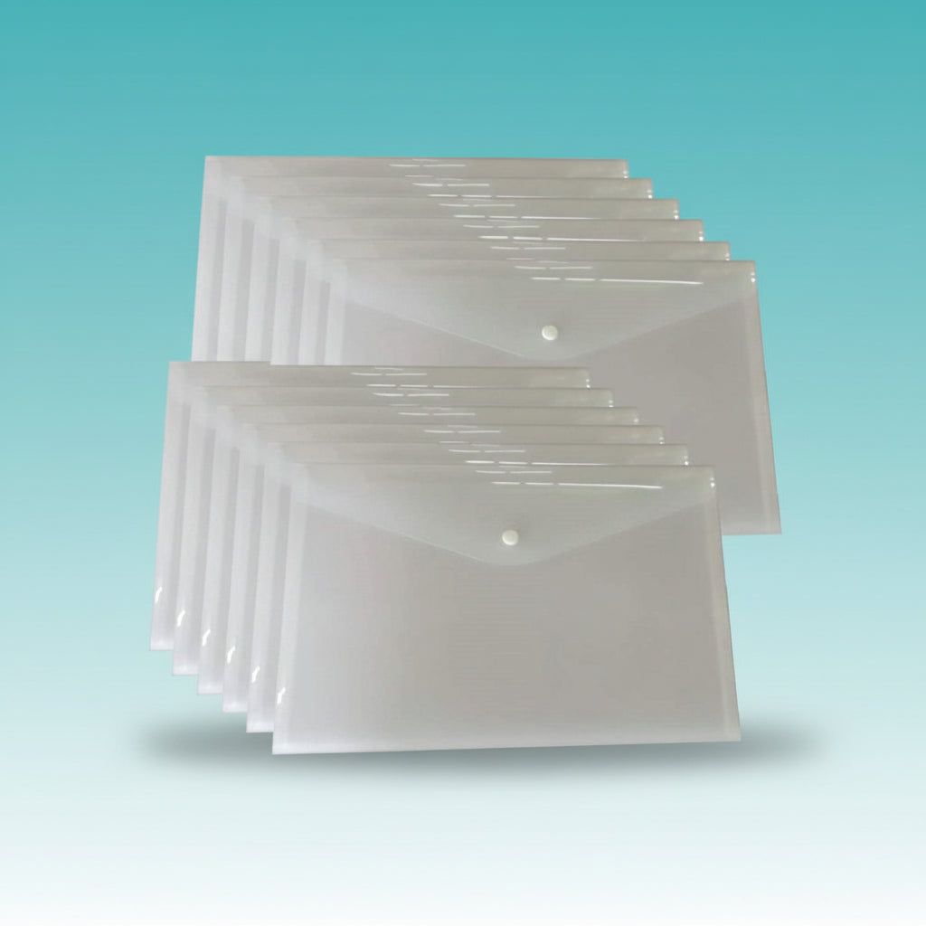 Button Folder Transparent Clear by Gifthubmart