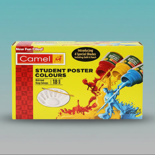 Camel 18 Student Poster Colours by Gifthubmart