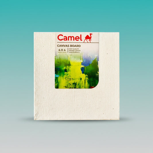 Camel 4"x4" Square Canvas Board by Gifthubmart