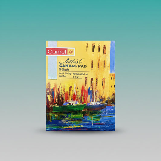 Camel Artist Canvas Pad 20.32x25.40 cm by Gifthubmart