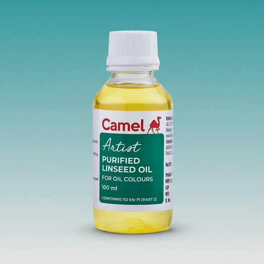 Camel Artist Purified Linseed Oil 100 ml by Gifthubmart
