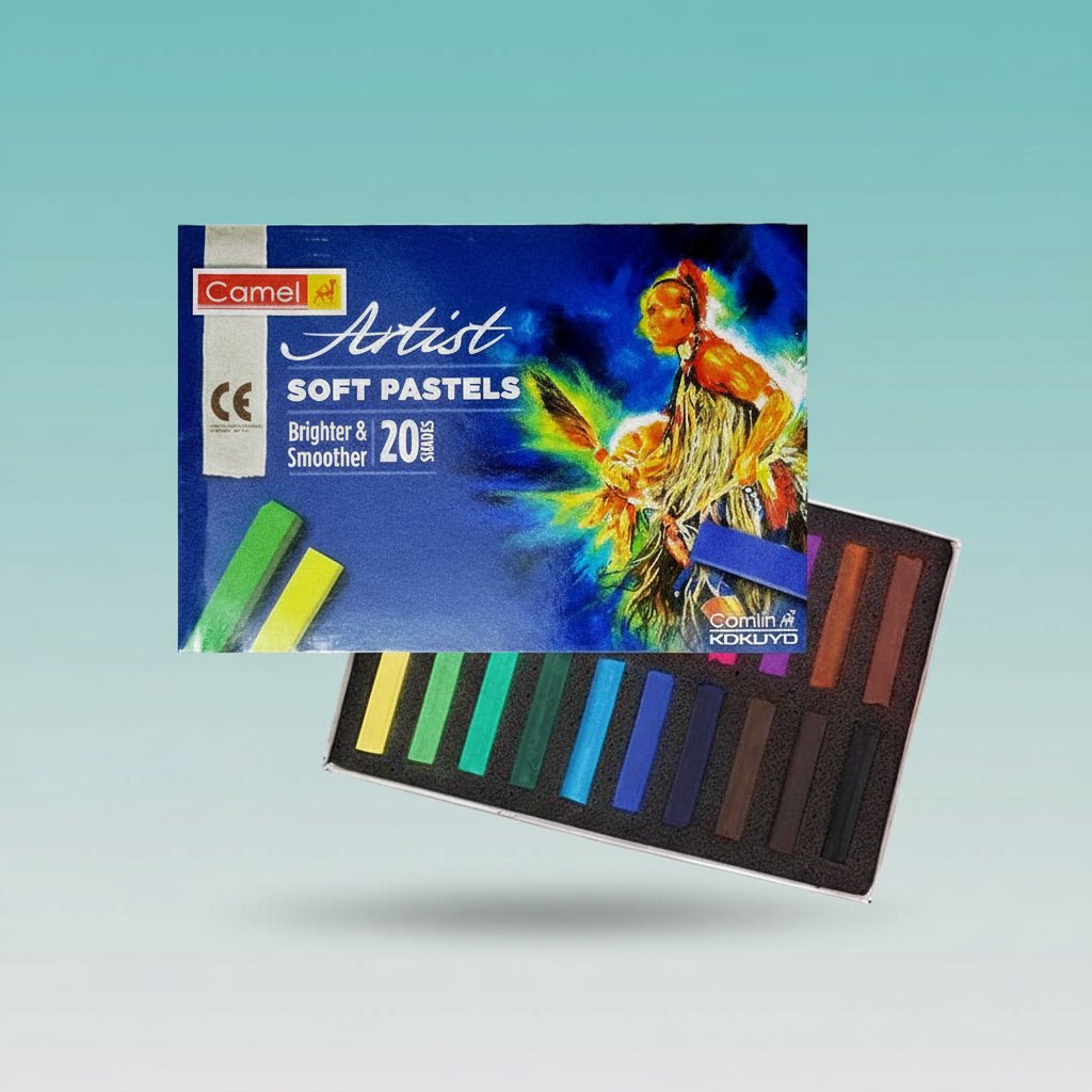 Camel Artist Soft Pastels 20 Shades by Gifthubmart
