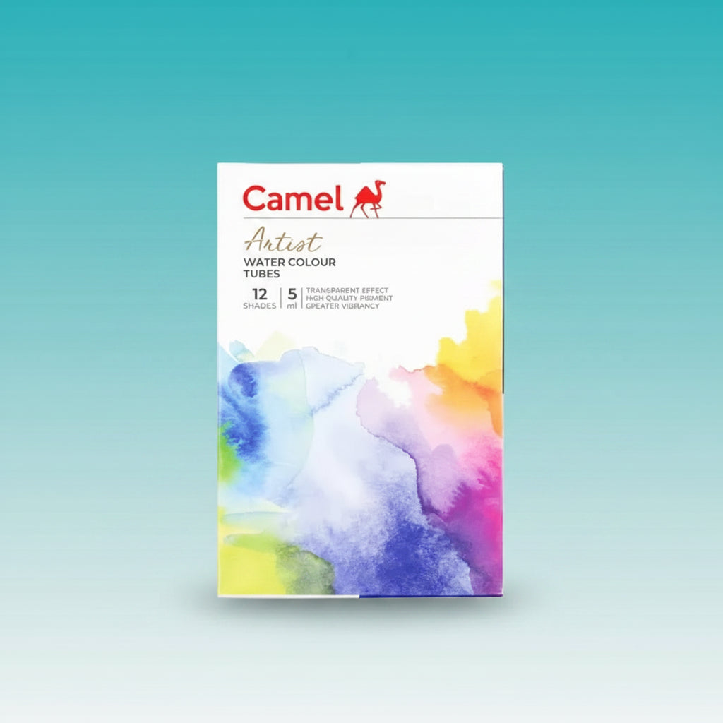 Camel Artist Water Colour Tubes 12 Shades 5 ml by Gift Hub Mart