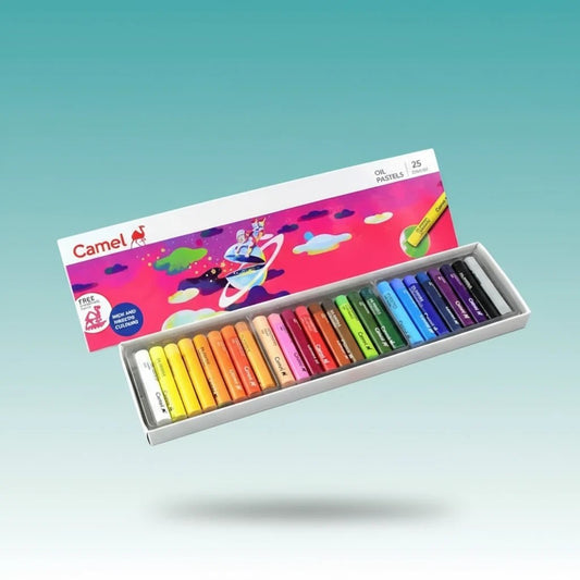 Camel Oil Pastels 25 by Gifthubmart