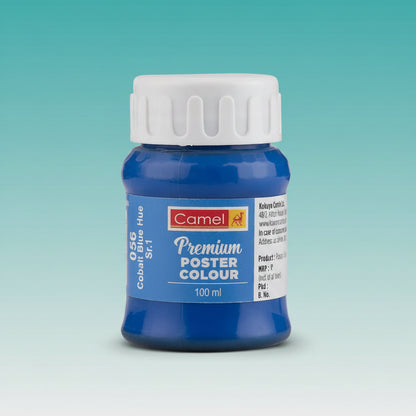 Camel Poster Colour Cobalt Blue 056 15 ml by Gifthubmart