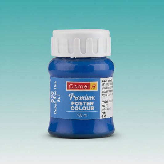 Camel Poster Colour Cobalt Blue 056 15 ml by Gifthubmart