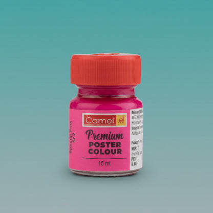 Camel Poster Colour S Pink 406 15 ml by Gifthubmart