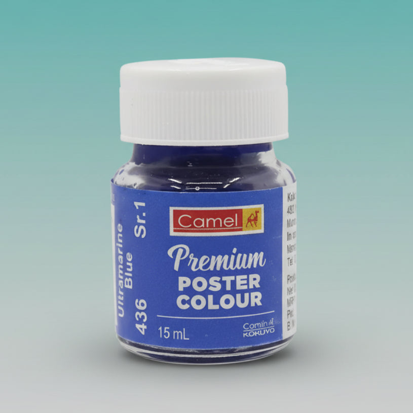 Camel Poster Colour Ultramarine Blue 436 15 ml by Gifthubmart