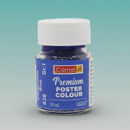 Camel Poster Colour Ultramarine Blue 436 15 ml by Gifthubmart
