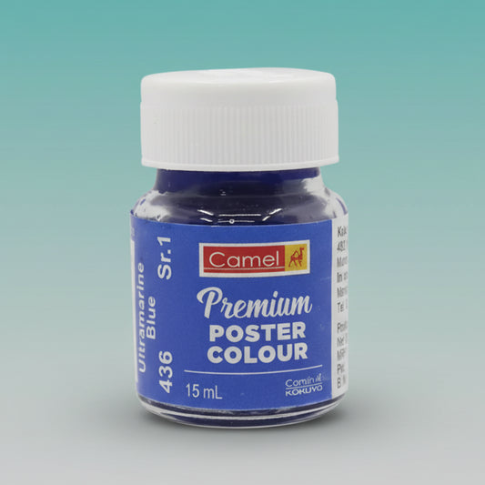 Camel Poster Colour Ultramarine Blue 436 15 ml by Gifthubmart