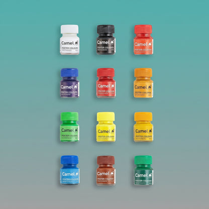 Camel Premium Poster Colours 12 by Gifthubmart